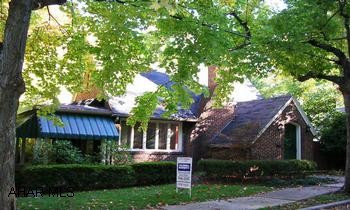 CHARMING HOME ON A PRIVATE WOODED LOT. PICTURE WINDOWS OVERLOOKING A POND AND STONE PATIO. ABOVE GROUND POOL WITH DECK. TONS OF CHARM.
