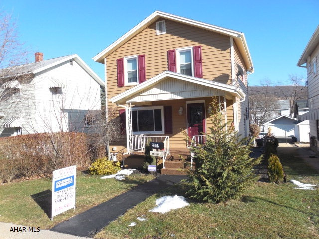 What a Gem!! Sellers did siding, new doors throughout,windows, furnace/AC. Laminate flooring  on lst floor. Beautiful kitchen with hickory cabinetry, granite counters, stainless steel applinces.Remodeled bathroom. Beautifully decorated throughout. Off street parking. 2 storage sheds. Absolutely nothing to do.