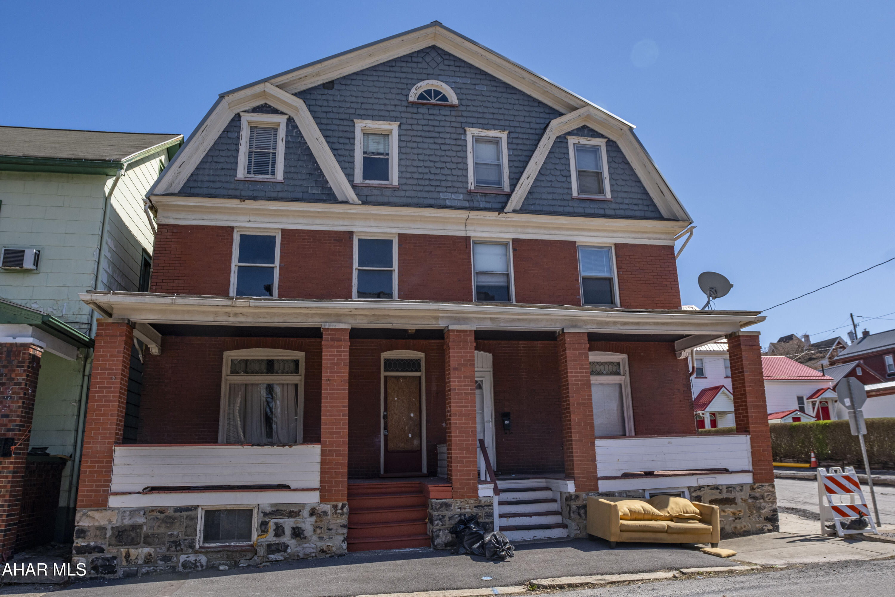 Spacious, Income-Generating Duplex with Outstanding Potential!

This brick duplex offers a fantastic investment opportunity in Altoona. The property has a current rent certificate with the city. The property features two distinct units:

Unit 1: A project-ready space with renovation potential to meet your vision. Originally a 5-bedroom, 1-bath home with solid structure, this side has ''good bones'' and partial gutting already initiated. Ideal for creating two separate units, unlocking further income potential.

Unit 2: A large, well-maintained home featuring 4 bedrooms with generous proportions, 1 bath, and ample living areas including a dining room, living room, and substantial basement. Recent updates include a brand-new roof, newly installed blacktop, fresh carpet (not shown in photos), and a completely updated kitchen with new tile flooring.
With no yard to maintain, upkeep is a breeze, and the property is primed for income generation. Zoned with potential to convert into four units, this duplex provides an unmatched opportunity for savvy investors or owner-occupants looking to add value.

Agent has a financial interest in the sale of this property.

Schedule your showing today to explore all this property has to offer