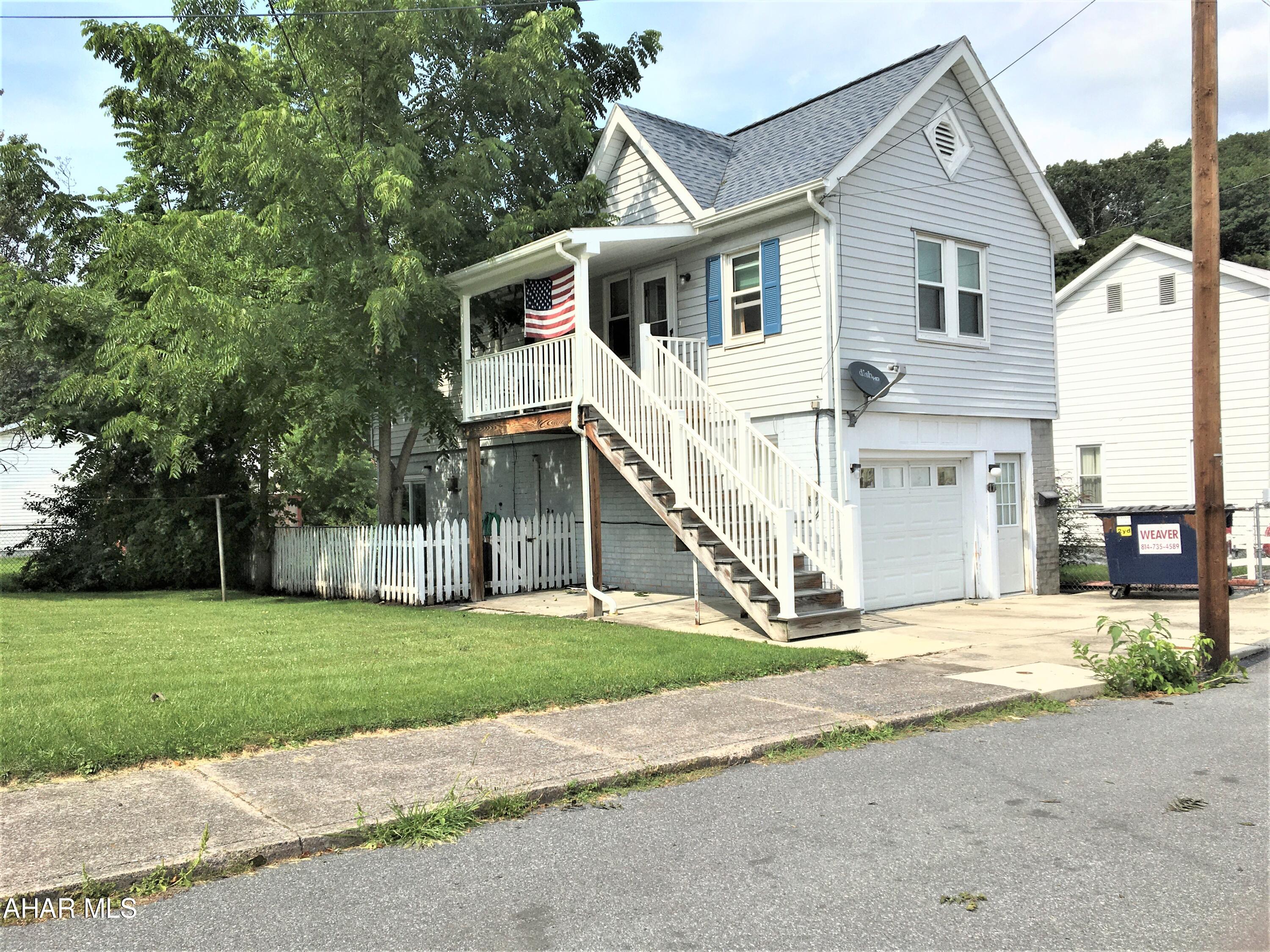 This could be a great investment or starter home. Affordable and Convenient. New covered deck, outside fenced patio area. integral 1 car garage. 1 Bedroom and 1 Full Bath, Kitchen , Living Room and Main Level Family Room.  Call and Come take a look!
