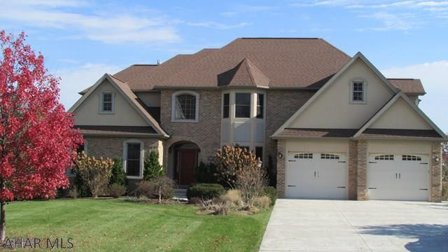 LOCATED IN FOX HOLLOW.  CUSTOM BUILT IN 2006 SITTING ON 3/4 ACRE. HARD WOOD FLOORS THROUGHOUT.....NO CARPET! 1ST FLOOR HAS 2 STORY GREAT ROOM, GOURMET KITCHEN, WINE COOLING REFRIGERATER.  BEDROOM, LAUNDRY & FULL BATH NEAR GARAGE ENTRANCE, AND BACK STAIRCASE. OTHER SIDE OF GREATROOM IS STUDY WITH SEE THROUGH GAS FIREPLACE. LIVING ROOM HAS GAS FIREPLACE & BUILD IN BOOKSHELVES. 2ND FLOOR IS OPEN TO GREATROOM & HAS OPEN PLAY AREA. THERE ARE 4 BEDROOMS. 3 FULL BATHS. 1 BEDROOM HAS OWN BATH. 2 BEDROOMS HAVE A JACK & JILL BATH. THE MASTER HAS SEPERATE DRESSING AREA WITH 2 WALK IN CLOSETS. MASTER BATH HAS OVERSIZED TILE SHOWER....AND SEPERATE TUB. LOWER LEVEL HAS THEATER ROOM, WINE CELLER. PLAY ROOM, WORKOUT AREA. UTILITY GARAGE DOORS.  PAVER WITH OUTSIDE FIREPLACE. ALUMINUM DECKS, SOUND SYSTEM.