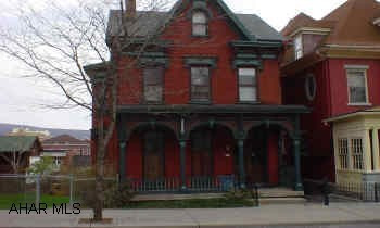 2 furnaces, 2 electric services, newer roof, good looking victorian Historic professional office in wonderful condition, 1st floor, 2 offices, waiting room, rec room, powder room, super 2nd floor apt., could be duplexed.