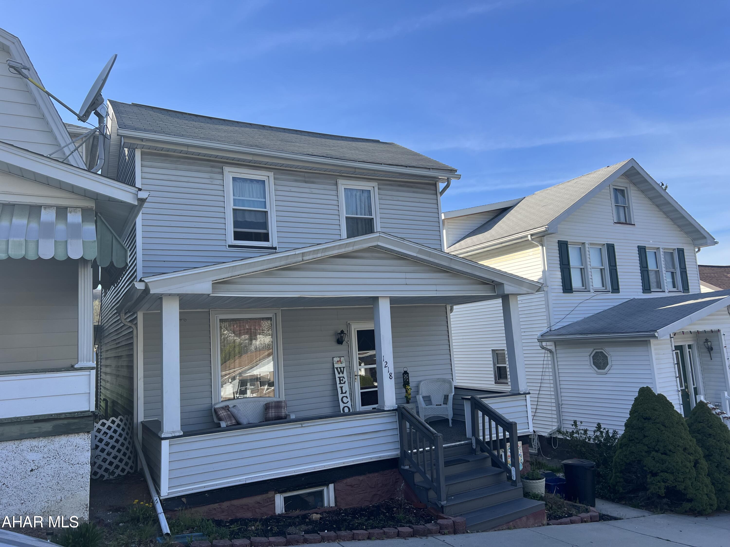 3 bedroom home in the Calvert Hills section of Altoona. Nicely updated, off-street parking and central air at an affordable price.