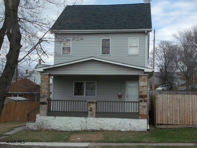 Very well maintained Altoona home on Logan Blvd, yet close to Hollidaysburg, Lakemont Park, and the Logan Valley Mall. House sits on 2 city lots.  This 3 bedroom, 1 1/2 bath house features large rooms.  The attic is heated and could be that 4th bedroom - or used for storage.  All windows are thermo pane. 3 off street parking spaces in the rear of the house.