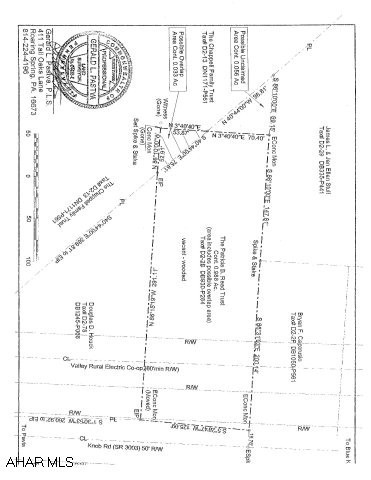 Level wooded building lot, almost an acre close to Blue Knob State Park & Ski Resort.  Old well and septic on site.