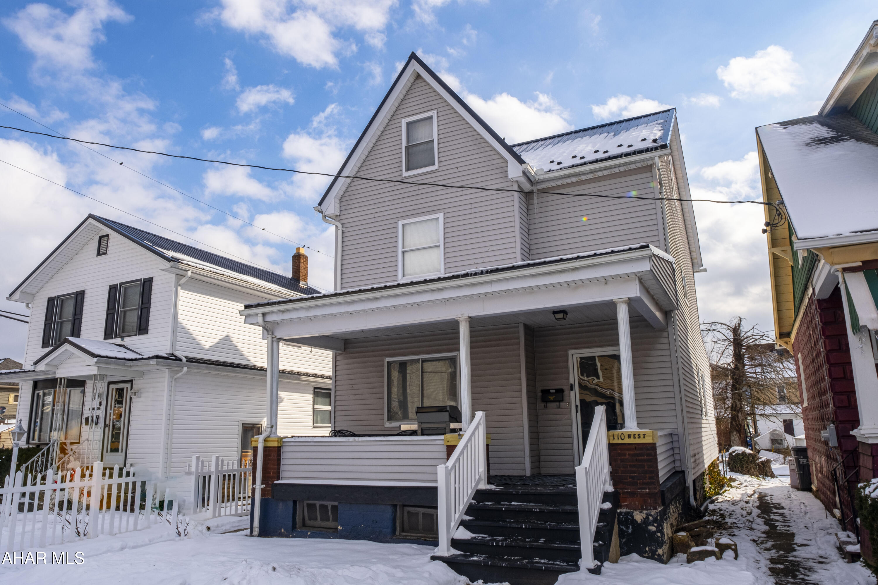 This is a move-in ready 3 bedroom 2 full bath home with modern updates in the Juniata area of Altoona!  The first floor features a large living area, formal dining room, full bath, and updated kitchen with included appliances.  The second floor has 3 bedrooms and a full bath.  There is a finished attic that could be used as a 4th bedroom.  The home also features a new roof that was installed in 2024!  Outside you will find a partially fenced in yard with off-street parking.