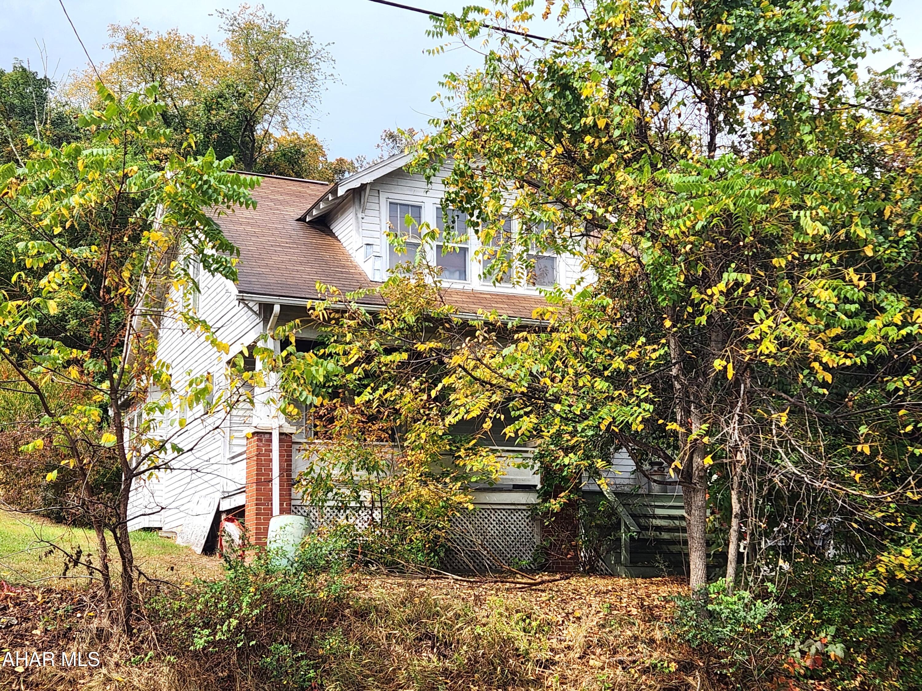 Attention investors.  Are you looking for a property that you can use for rental income or renovate and flip?  This may be the property for you.  This 1,097sf home has good bones.  With 3 bedrooms and 1-1/2 baths, this home, with a bit of TLC could be a real money maker.  It has a spacious kitchen, a dining room, a large living room and a 1/2 bath on the main level.  The dining room and living room have oak flooring.   The three bedrooms have pine flooring.  It has  covered front and side porches and almost an acre of land.  The storage building is large enough for a small car.  Located a short drive from Cumberland, MD, Interstate 68, Lake Gordon and lake Coon, this property provides easy access to all that southern Bedford County and western Maryland have to offer.