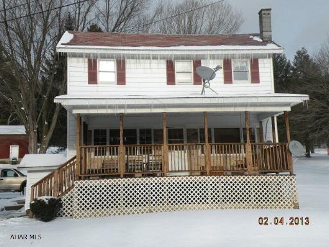 Cherry Tree, Harmony Schools. 2 story 3+ bedroom, 2 bath on 2.9 acres. Natural gas heat 2 car detached garage & shed. Handicap accessible