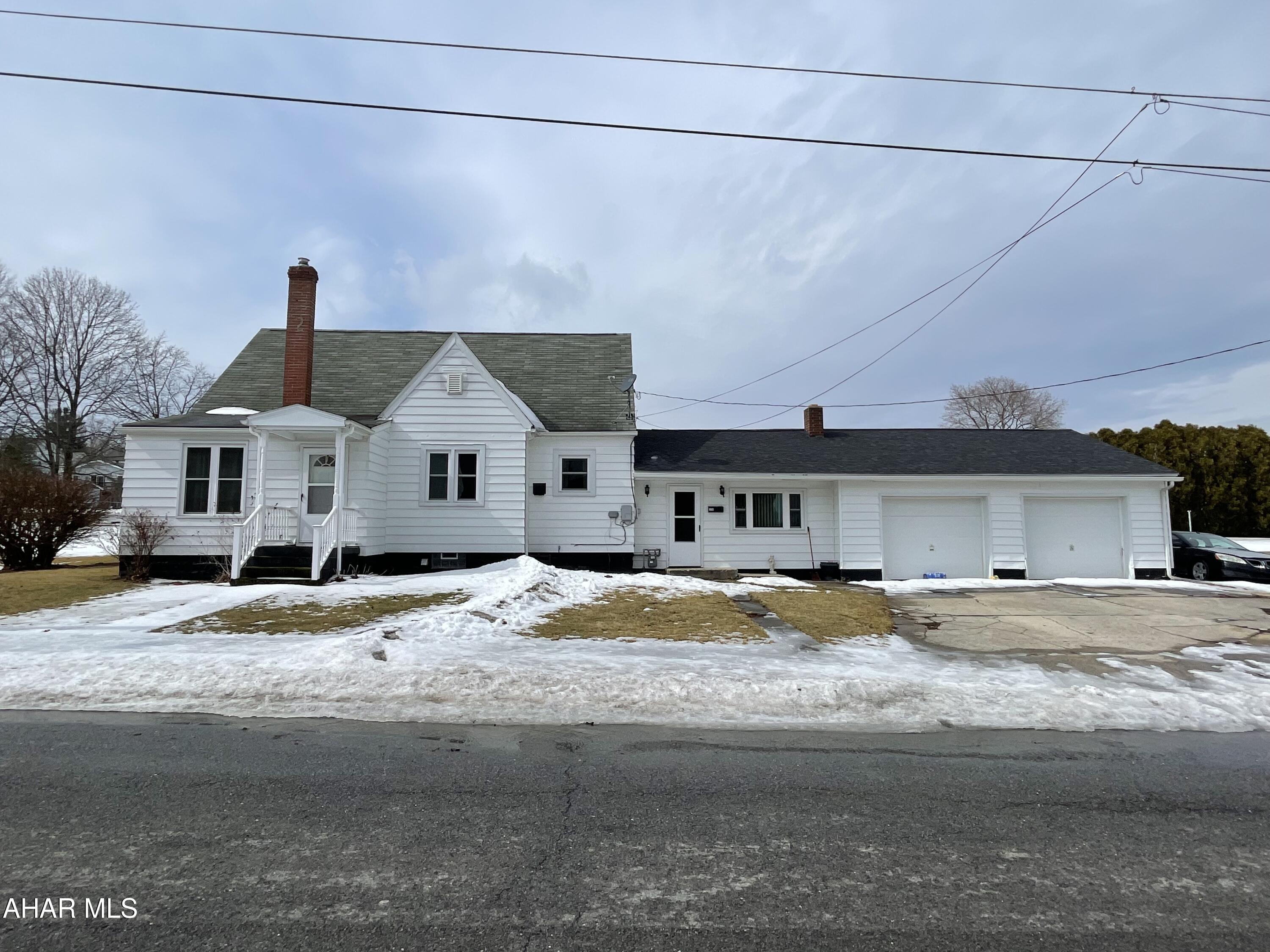 Check out this 3 bedroom 1 bath hidden gem on a great lot in Sankertown Borough!  There is so much space to entertain family and friends both inside and out.  Inside you have a large family room featuring a propane fireplace, dining room, living room, and an office space.  Upstairs you will find a L shaped loft area with bonus room and a bedroom. Off the downstairs bedroom is a covered porch featuring a custom fireplace.  The large mostly level flat lot will be perfect this spring for your garden or just the space to stretch your legs after the long winter.  Oh don't forget about the 27x22'6 attached garage to store all of your toys/gardening tools.  Many updates throughout this home which include refinished hardwood floors, updated bath, newer plumbing, windows and the roof on garage.  Come check it out before it is gone!