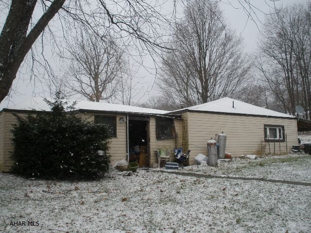 Sold as is. Street address is 2409 Old 6th Ave. Rd. Altoona