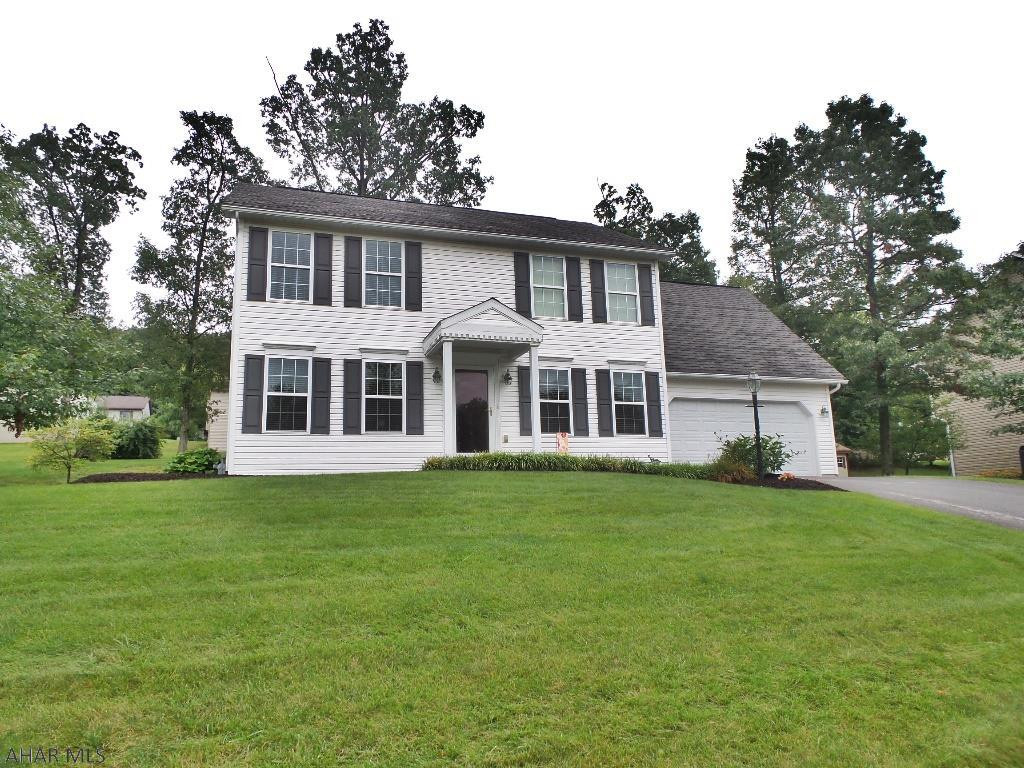 Beautifully maintained 4BR, 2.5BA that features pocket doors, spacious rooms and an abundance of natural light.  Oak staircase in the foyer with a balcony and chandelier.  The hallway leads to the kitchen/family room that is is an open floor plan.  The pocket doors create a great space for privacy in the formal living room.  Upgraded cherry cabinets line the kitchen along with 2 large pantries, all appliances included.  The Master bedroom suite has 2 closets and a large master bath with double sinks.  Each bedroom has ample closet space.  The basement offers so much potential with poured walls and high ceilings, its the perfect space to accumulate more living space!  Low utility costs and very reasonable property taxes.