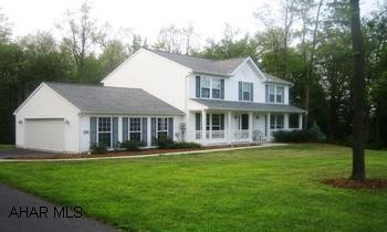 STATELY 2 STORY COLONIAL IN LAUREL HEIGHTS SUBDIVISION-QUALITY DEHAAS 4 BEDROOM, 2.5 BATH HOME-GREAT VIEWS, PEACEFUL SETTING. EXCEPTIONALLY BUILT 2 STORY ON PRIVATE WOODED 1.5 ACRES. TYRONE SCHOOL DISTRICT-4 BED, 2.5 BATHS-EAT IN KITCHEN, ALL APPLIANCES. PRISTINE-PRIVATE-A MUST SEE!