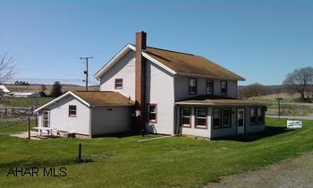 Very nice 2 1/2 story, 2 bedroom home on .82 acre near Warriors Mark. Central air conditioning. 2 car detached garage. Pellet stove. Very nice 2 1/2 story, 2 bedroom home on .82 acre near Warriors Mark. Central air conditioning. 2 car detached garage. Pellet stove.