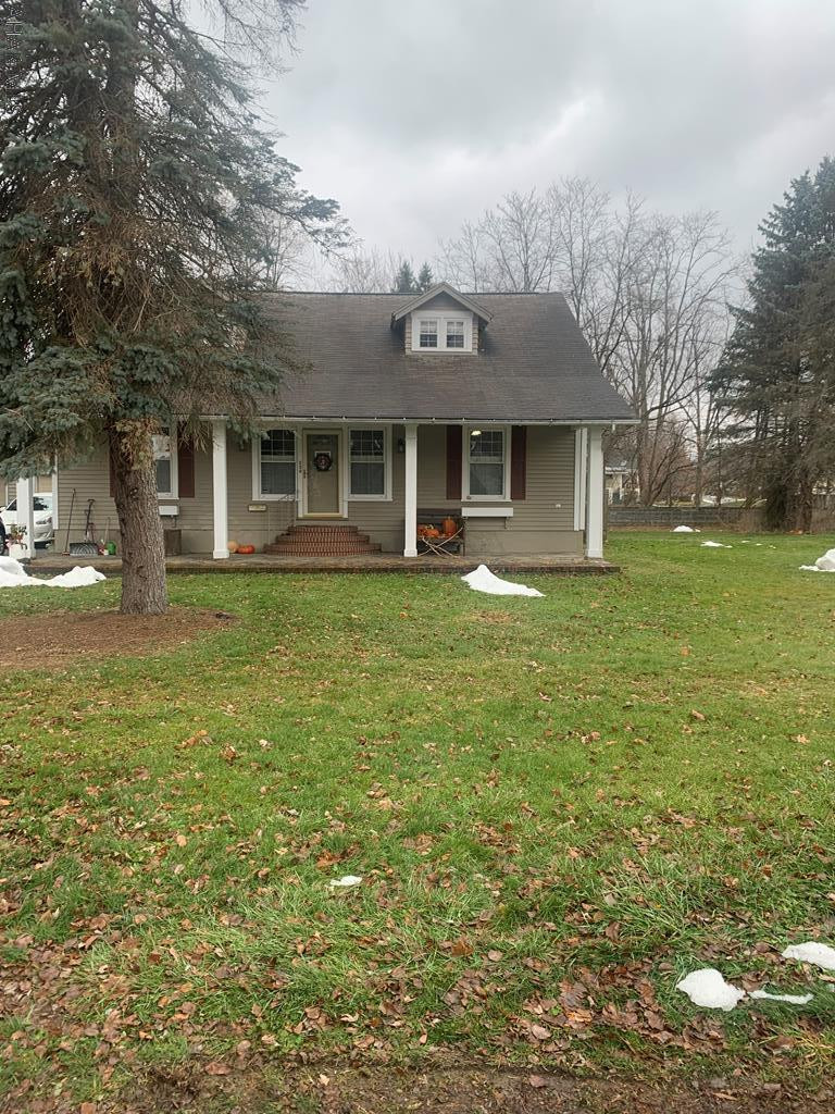 4 possibly 5 Bedrooms in great area!  Hardwood floors.  Bedrooms on first and second floors.  Central air. Large 2-car garage with storage for pool equipment.  Inground pool. Property being sold "AS IS".