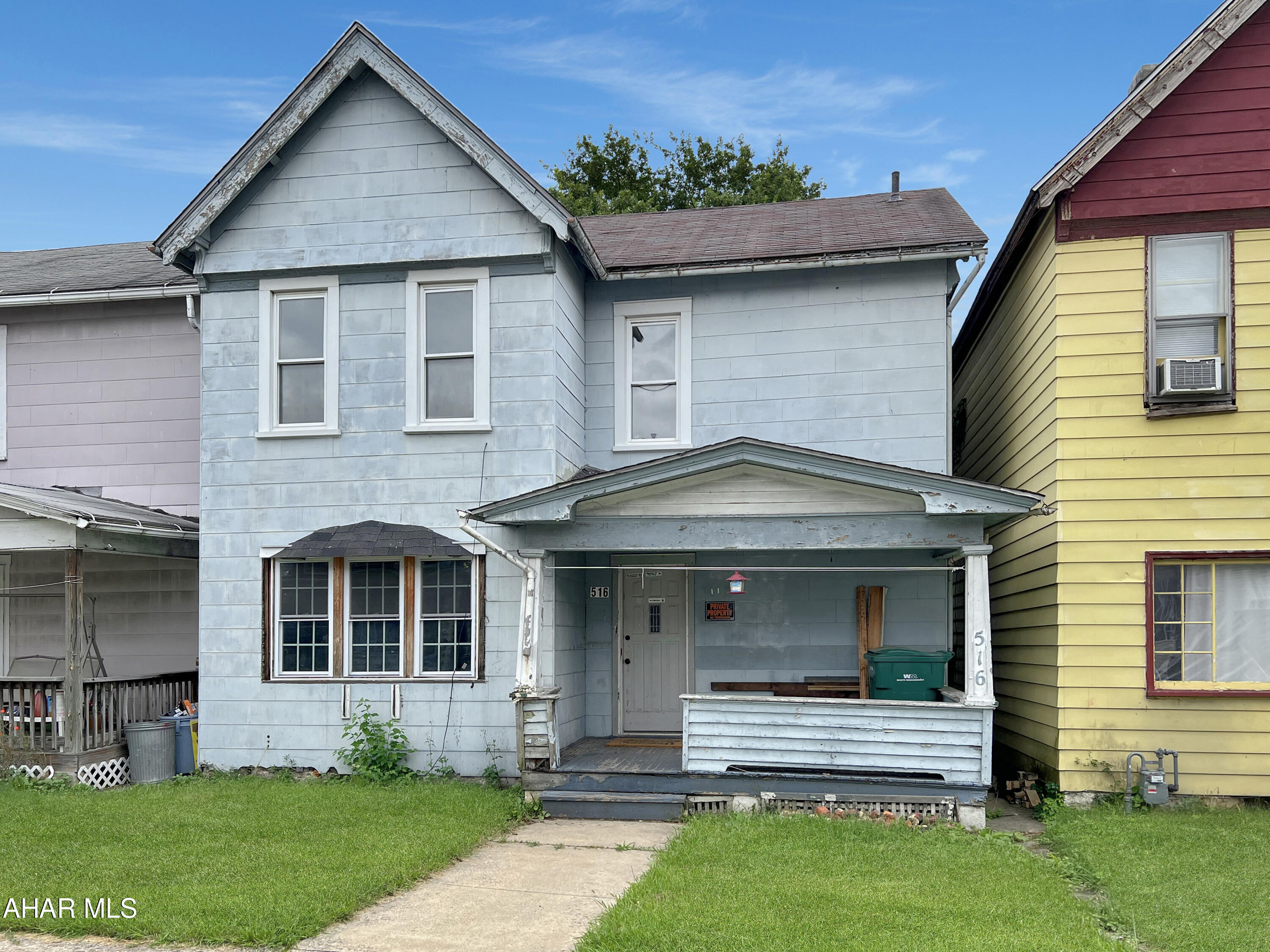 Handyman special 3 bedroom, 1 bath home with detached garage in they Juniata section of Altoona. Gutted with new furnace and electric panel box installed. Great winter project.