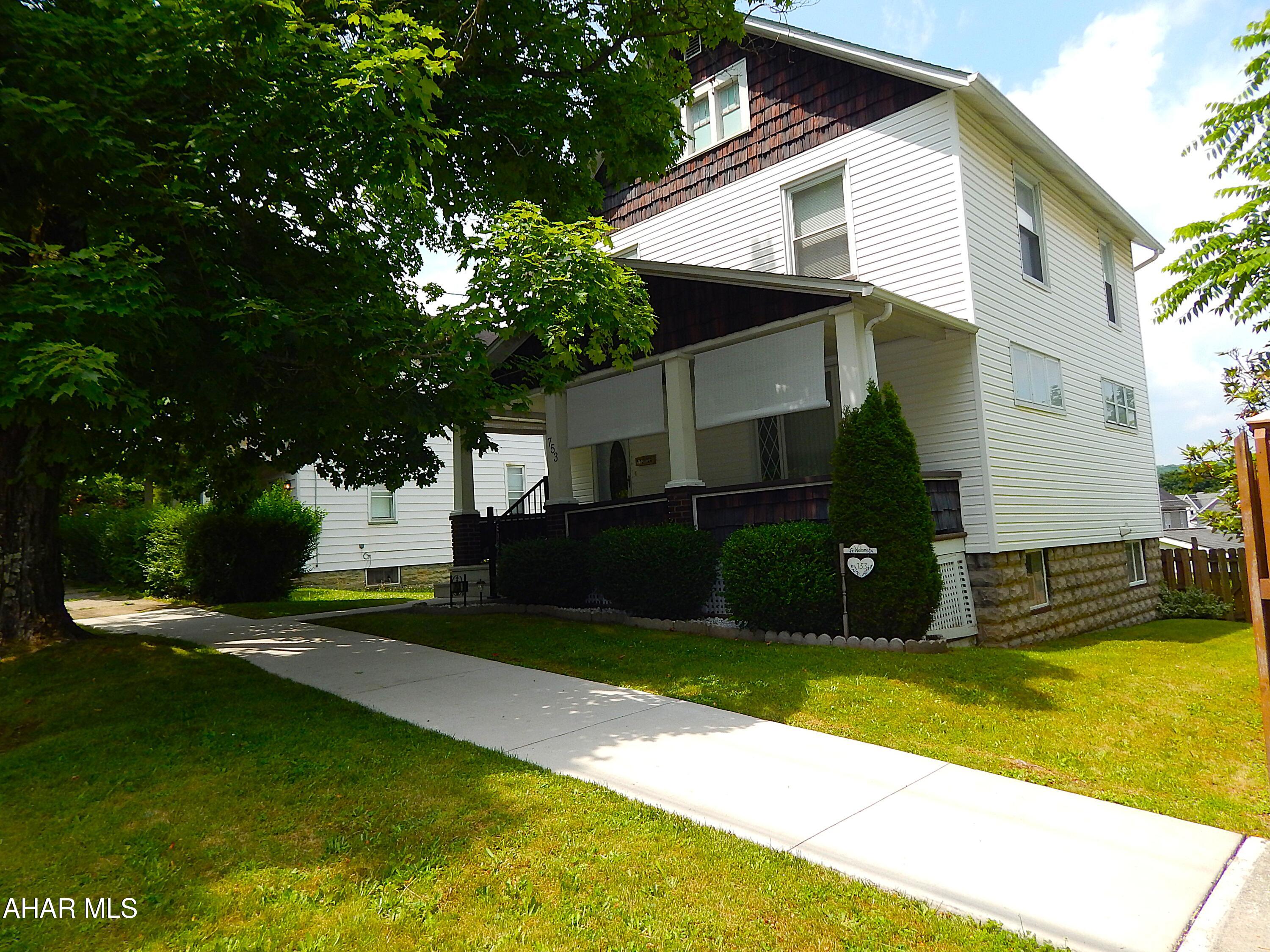 Charming 2-story home featuring 3 bedrooms and 2 baths! This well-maintained property offers an eat-in kitchen, spacious full basement, walk-up attic for additional storage, and a 2-bay garage. Enjoy the fenced-in yard, perfect for pets or entertaining, along with a newer front sidewalk that adds great curb appeal. Move in ready and a wonderful place to call home!