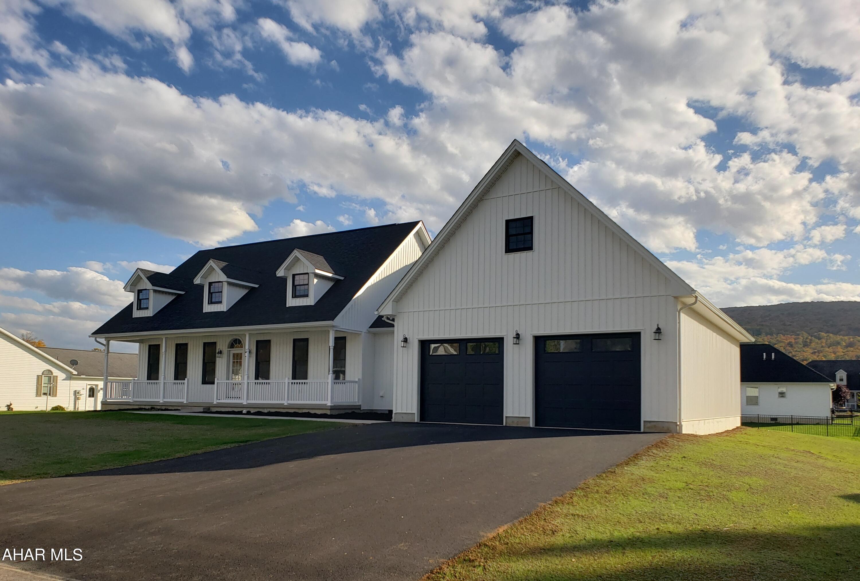Beautiful new home with 3-bedrooms, 2.5 baths on 1st floor with vaulted ceilings. Bonus Room on 2nd level, quality stick built construction just completed, oversized 2+ car garage 8 ft overhead doors, .47 acre lot in Old Town Village. Water Softener, charcoal filter, UV light, Home Warranty included. J-604