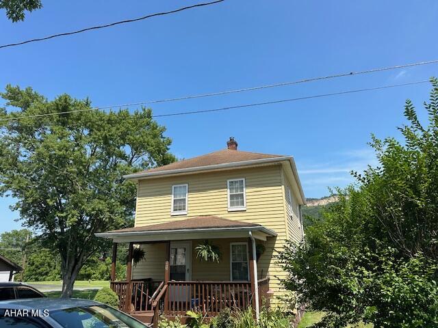 Great location. Close to park and shopping. Large lot with above ground pool, 3 sheds, off street parking. The main bathroom is on the first floor and only has a tub, but there is a shower in the basement. Laundry is on the main floor.