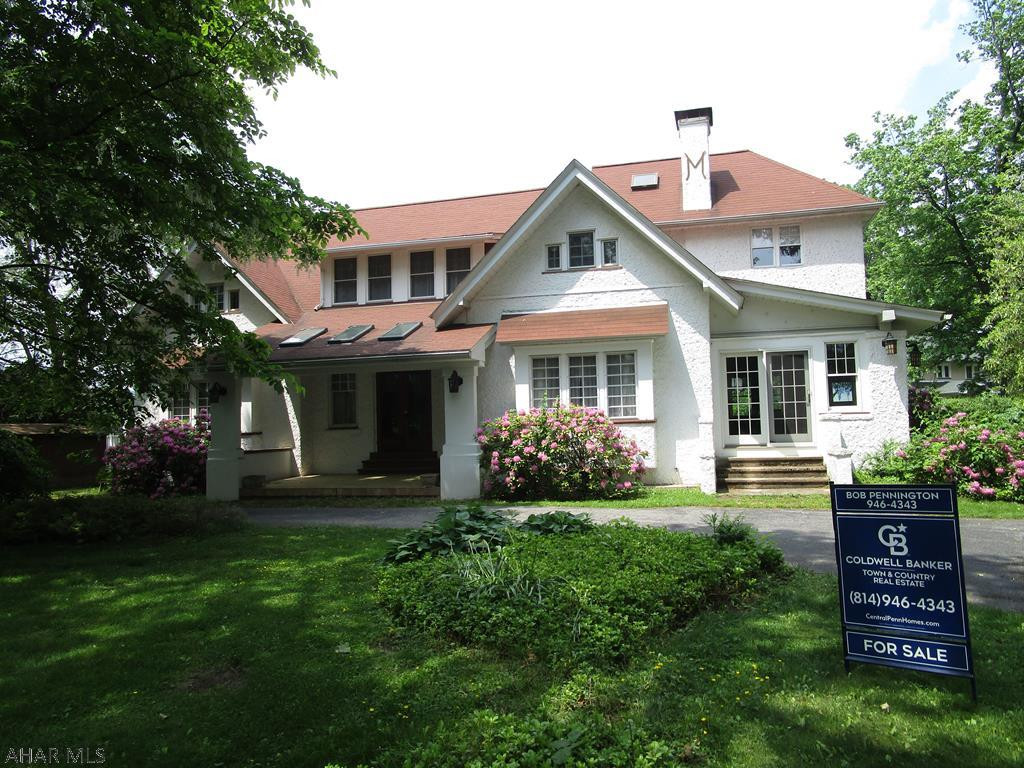 Overlooking historic Baker Mansion and the Mansion Park athletic complex, this lovely home offers gracious living reminiscent of a bygone era.  Built by the Beckman family, heirs to the Baker lands. Located on a secluded street this half-acre lot is carefully manicured and designed for privacy.  The home features gorgeous wood detailing, pocket doors, hardwood floors, built-in bookcases throughout main floor.   Formal living and dining rooms plus 1st floor family room offer gracious entertainment spaces. Updated kitchen, convenient for indoor/outdoor gatherings.  Equipped with comfortable hot water heat and central air conditioning.  The master bedroom features a full bath with a jet tub and separate shower stall as well as a 1/2 bath and walkin closet. BACKUP OFFERS INVITED!!