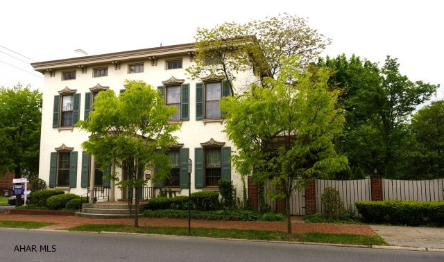 Beautiful home in the boro. Architecturally designed with many built-ins. Built in 1865. Greek revival style. Living room with marble fireplace. A must see.
