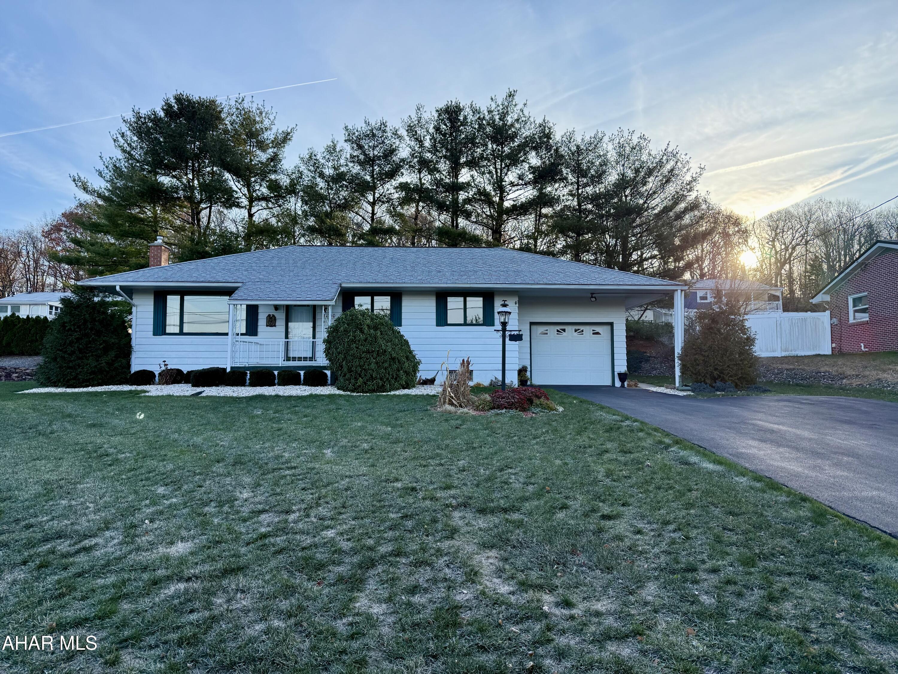 Charming 2 bedroom. 1 bath featuring a spacious basement complete with a pool table. Conveniently located to I99. Move in ready and full of potential