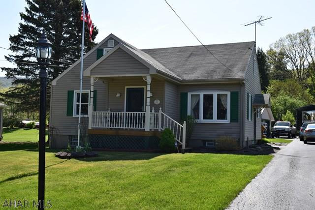 Bigger than it looks with its large great room addition off the back and with a beautiful stone fireplace. Two bedrooms on the main level for easy living and a large third bedroom on the second floor with a walk in closet. A two car detached garage and in a great location in the desirable Bellmeade area.  Don't wait and miss this one. Call today for a showing.