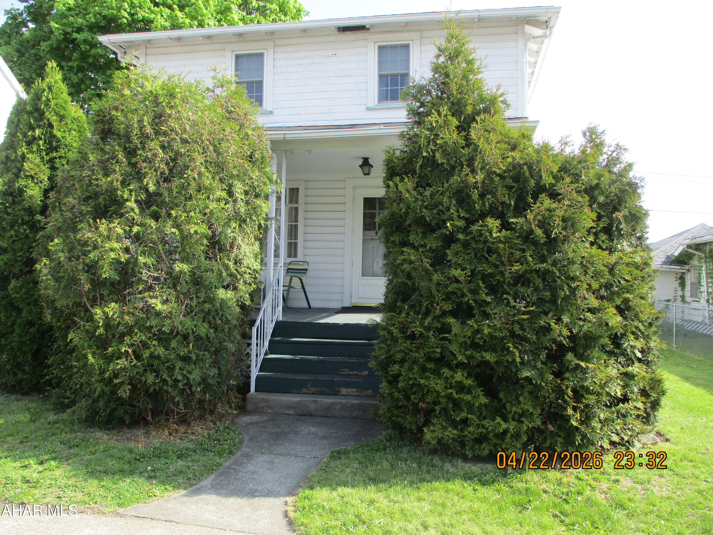 Check out this two story in one of Altoona's most popular neighborhoods.   This solid two story home is ready for your imagination and finishing touches.  Large living room and  formal dining room with hardwood floors, large kitchen with stove and refrigerator.  The second floor features three bedrooms and one bath.