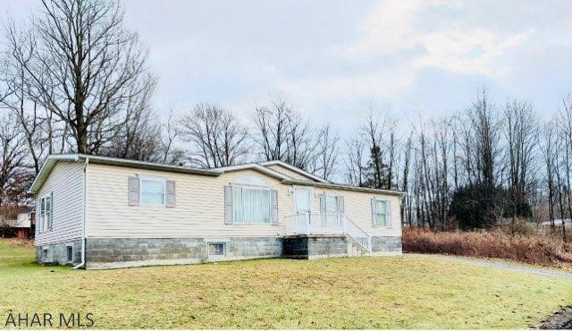 Enjoy the convenience of one story living in cambria twp. Home has open floor plan perfect for entertaining. This residence features 3 bedrooms and 2 baths as well as first floor laundry and covered concrete back patio and shed. Priced to sell