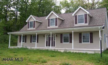 sold as is.  Nice newer 1.5 story in country location.  164 through Martinsburg, turn left onto Fair Valley road, right onto Albright Lane, bear left watch for sign.