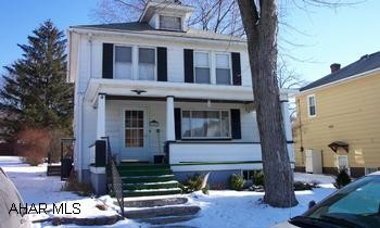 Relocation addendum required for all offers. East end charmer w/4BR, newer berber carpet on 2nd fl., 1st fl. features pine floors, updated kitchen w/glass front cabinetry, new porch roof, mitigation system, ABV ground pool, off-street parking. Relocation addendum required for all offers.  East end charmer with 4 bedrooms, newer berber carpet on second floor, first floor features pine floors, updated kitchen with glass front cabinetry, new porch roof, mitigation system, above ground pool, and off street parking all on a 50x120 lot close to Logan Elementry school.