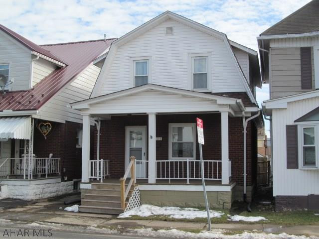 Renovated 3 BR that features a new, spacious eat-in kitchen that includes a laundry area, newly renovated bath, nice covered deck in the back, fenced yard and detached 2-car garage with wood burner.  This is perfect for the first time home buyer!  Call for your personal tour
