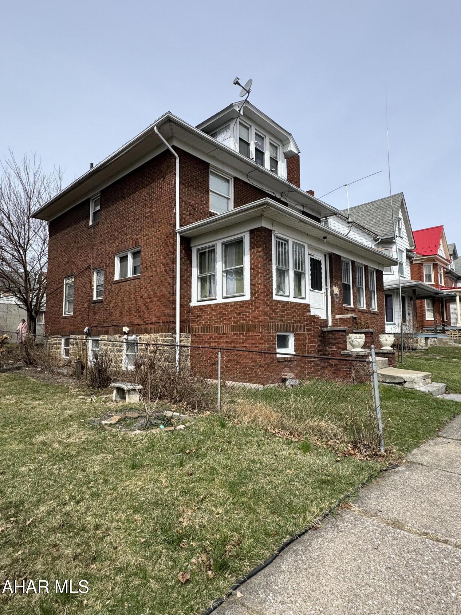 CALLING ALL INVESTORS wanting to add to your portfolio! First floor has 1BR & 1FB. Second floor has 3BR & 1FB with attic access. Garage is leased separately. Second floor is rented. With a little elbow grease & TLC, make this a great investment property! Call listing agent to tour.