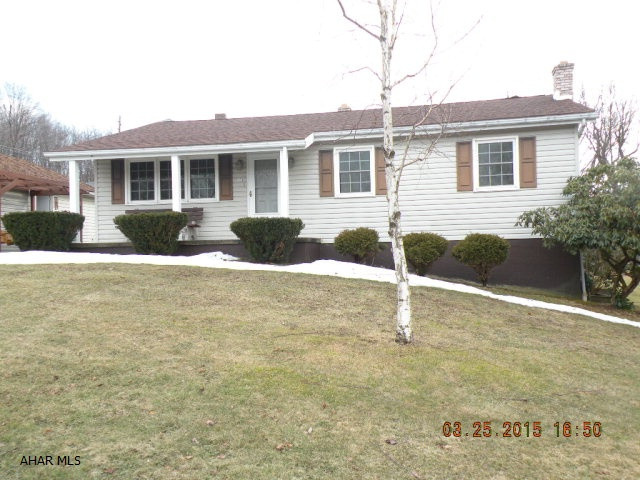 Great 3 BR, 2 bath ranch home in Blacklick school district. Beautiful Oak kitchen, large family room. fully finished basement with fireplace. 2 car detached garage with workshop. Move-in condition