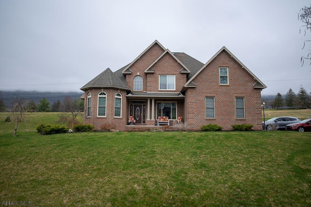 Stunning two story brick home in Scotch Valley. This 5000 square foot home features 6  bedrooms 3 full and 1 half bath, hardwood, title, new carpet in the basement. Large.  Open view kitchen features cooktop,  wall oven ,granite counter tops and a view to the large family room with cathedral ceilings and fire place Master bed and bath on the first floor with a walk in shower and jacuzzi tub and a his and hers closet. Open staircase leads to the 2nd floor with 3 bedrooms and a jack and Jill full bath. A finished basement with 2 bedrooms and a large full bath and family room and storage room. GEO thermal ,central vacuum , and over sized garage on almost a full acre. Schedule your tour.