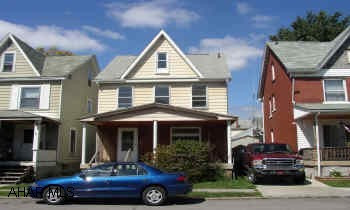 2.5 STORY 3 BEDROOM AS IS HOME.  GREAT STARTER.  HUGE NEWER KITCHEN.  NEEDS SOME TLC & BEING SOLD AS IS.  3 BEDROOM WITH FINISHED 3RD FLOOR.  HUGE NEWER KITCHEN LEADS TO 10X21 COVERED DECK AND FENCED YARD.  OFF STREET PARKING.