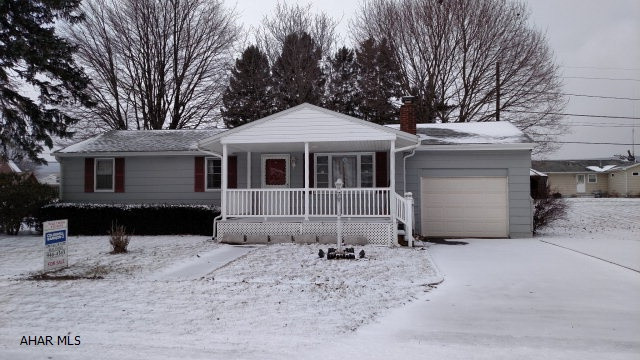 Small, older ranch home in Tipton near DelGrosso Park. Renovated front porch, 1 car attached garage, hardwood floors, public water & sewer, gas forced air heat.