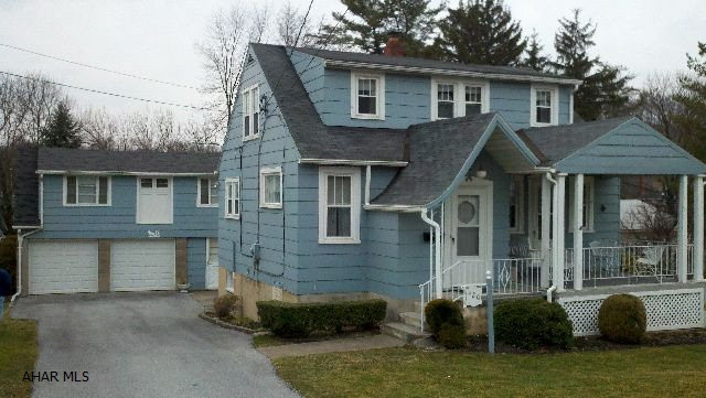 Property is in a residential neighborhood but zoned commercial - live in the house and use the det. garage and appartment above possiibly for a business. Garage is 3-bay width with two overhead doors. Double lot - side lot is 50 x 135, total lot size 100 x 135.