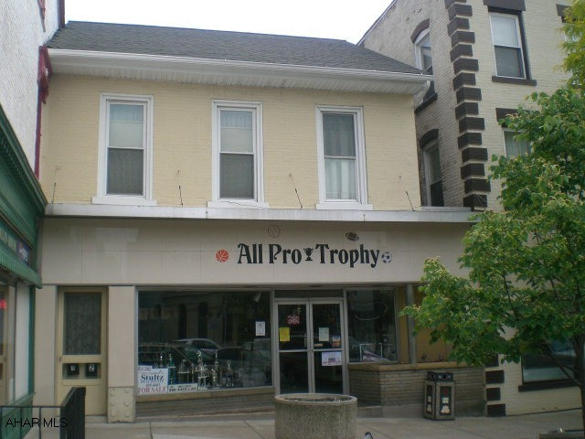 1 Commercial storefront, 2 second floor apartments. Owner currently pays heat and electric but they are all separate. 1 water meter, 3 electric, 3 gas. Each unit has own furnace.Commercial unit rent $1100.00, Apartment 1-$350.00 Apartment 2-$375.00