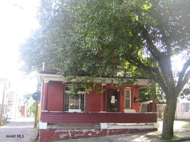 2 Story brick home in need of TLC. Large rear deck, off street parking area and carport. Property sold AS-IS. Seller will make no repairs. Offers must be submitted through HUD approved broker. Buyer pays both transfer taxes. Equal Housing Opportunity.