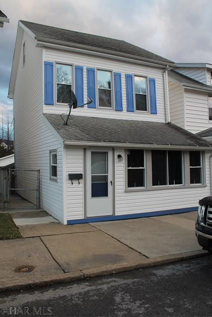 Welcome home. This 2 story, 2 bedroom 1 bath Altoona home features a newly renovated kitchen and living room including new floors and windows leading to a relaxing front porch. Outdoor deck is a great way to spend summer evenings. Property has and over-sized one car garage for parking and additional storage. Home is natural gas forced air and priced to sell. A must see, schedule today.With full price offer seller will give 3500.00 towards closing costs..MOTIVATED SELLER!!
