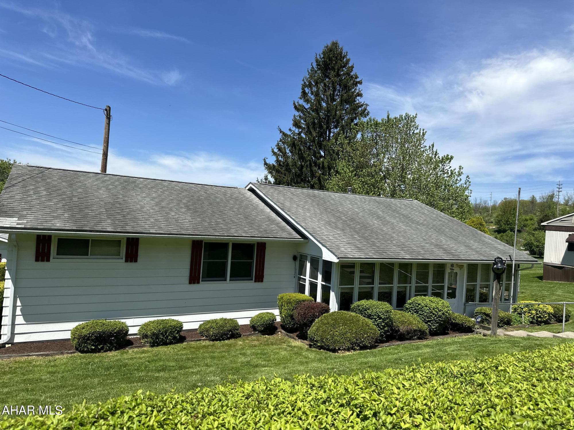 ALL OFFERS TO BE SUBMITTED BY 4PM SATURDAY 5/4.  Beautiful 1.03 Acre lot. 3 separately deeded parcels being sold together. Well maintained single wide home with additions...Including a  sunroom with storage above.  Central air. Two car detached garage with overhead storage. Partially fenced back yard.  Oversized shed.