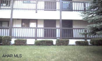 First floor - 2 bedroom, 2 bath condo.  New paint, new carpet, dishwasher, medicine cabinet, hot water heater, stove, and washer and dryer.  Private back patio.  Completely furnished.  Currently not in rental program.  Association dues $175 mo includes cable, trash & snow removal, use of pools, tennis courts, & reduced golf course fees.