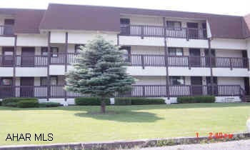 Second floor condo - ceramic tile throughout except bedrooms - bed to be exchanged and choice of bunk beds or double in 2nd bedroom. End unit - extra window - Assoc. Dues $175 per month covers exterior maintenance, use of pools, tennis & jacuzzi.