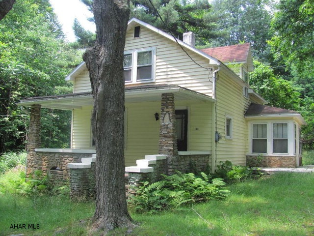 Cherry Tree- Harmony schools- 3Br vinyl sided Cape Cod home on 2.5 acres. New electric.  1 car detached garage. Appliances included. New Furnace. GasFA heat.Free Gas from EXISTING well. Priced to sell