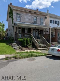 Side by Side 2 story Duplex.  Long term tenants.  Tenants pay all utilities - separated by each unit.  Tenants own their appliances.  $420/month each.