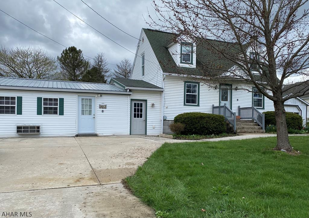 This home has so many possibilities!  Included with this 3 bedroom, 2 bath home is a privately located huge bonus area with cathedral ceilings, sunroom and separate bathroom.  Hardwood floors, newly renovated bathrooms, nice kitchen, wonderful backyard area and a location close to hospitals and shopping makes this a must see home!