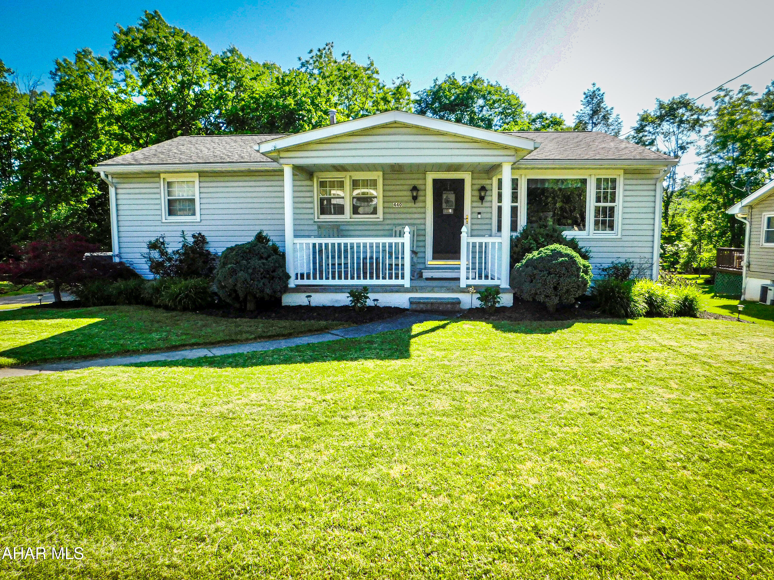 Welcome to the sweetest home on Church Lane.  From the moment you walk through the front door you will feel welcomed.  You will appreciate the warm hardwood floors and the comfortable layout designed for easy living.
Just off the dining room, you'll find a cozy sunroom recently updated with new tile flooring.  The gas fireplace completes the look creating an inviting spot to enjoy your morning coffee, unwind with a good book, or gather with friends year round.
The primary suite offers its own private ensuite.  This is going to help create the perfect retreat at the end of a long day.
Need more space?  The finished basement brings a very large family room and a fantastic bonus room currently used for a 4th bedroom.  This basement is delivering you the extra room for your home office, gym, or hobby space.
Outside, the fun continues.  Step onto the adorable back deck overlooking the fenced back yard.  This space is absolutely perfect for summer barbeques, running with pets, or simply relaxing and enjoying the view.  
This home is combining comfort, charm, and flexibility in all the right ways.  Complete with central air, a one car garage, and spacious driveway, this one is really checking all the boxes!
We definitely recommend you call your Realtor today to schedule your private tour!