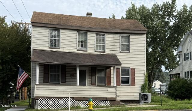 Three bedroom home with first floor bathroom in Hollidaysburg School District. Has fenced in yard. Close to grocery store, pharmacy, and more. Needs work inside.
 Selling AS IS. Owner will not make any repairs. Square footage, taxes, acreage taken from courthouse records. Buyer to verify. Seller must find suitable housing.