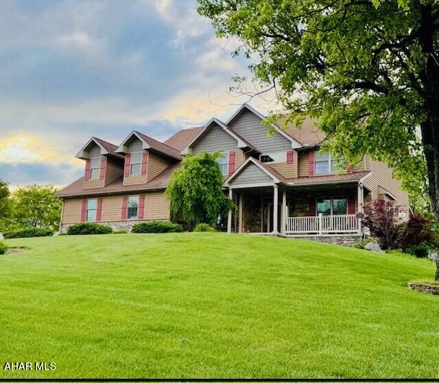 This exceptional estate, built in 2009 by renowned builders DNM Contracting INC and Acclaim Restoration, offers an unparalleled combination of luxury, comfort, and sustainability. With almost 4000 square feet of meticulously designed living space in the main house and an additional 1,500 square feet of finished space in the basement, this home is both spacious and thoughtfully appointed.
Inside, the basement is a true entertainer's dream, featuring a full kitchen, a 24-foot bar, and not one, but two home theaters for the ultimate cinematic experience. A fully-equipped gun room, constructed with 12-inch concrete walls on all six sides, ensures the highest level of security. A wine cellar and a four-person sauna add even more luxury to the space. The main house offers four generously sized bedrooms, along with the possibility a fifth bedroom, 4 full bathrooms and one half-bath. The home is built with a focus on energy efficiency, featuring a geothermal HVAC 4 zone heat pump system and solar panels on the accessory building. All closets are illuminated for added convenience.

Set on 3 acres, the property boasts breathtaking views and is designed to impress. A three-car garage provides ample storage.

Outside, you'll find a 20 x 40+ L shaped inground swimming pool, a hot tub, and an outdoor kitchen and bar perfect for entertaining. The detached pool house features a full bathroom, a brick fireplace, and a pizza oven, making it an ideal retreat.

For the enthusiast or professional, the property includes a 30 x 50 garage with 13-foot ceilings, a 12 x 12 garage door, and a 12,000-pound Titan lift. This mechanic's dream garage, electricity, water, and its own kitchen. Additionally, it features a 16 x 50 lean-to for extra storage.

The rear of the property is home to a remarkable 7,500 square-foot building with 16-foot high ceilings. Within this expansive structure, you'll find 1,500 square feet of living space, including a kitchen, a bath and a half, a full walk-in shower, and space set up for a bedroom, large living room, and office--perfect for a guest suite or business operations. The building offers generous storage and access through a 12 x 12 garage door and an 8 x 7 door for easy entry. Additionally, a 50 x 50 area with 16-foot ceilings and two 16 x 14 doors provides ample space for RVs, boats, etc.
This area is conditioned with efficient gas heat for year-round comfort.

This stunning property is also fully solar-powered, ensuring a sustainable and eco-friendly lifestyle. Conveniently located just 6 miles from Harrisburg and 4 miles from Hershey, this estate offers a peaceful country setting with easy access to both cities, allowing you to enjoy the best of both worlds--seclusion and convenience. Wildlife enthusiasts will appreciate the natural beauty that surrounds the property, with plenty of wildlife passing through regularly.
From its energy-efficient features to its luxurious amenities, this home is the epitome of modern living.