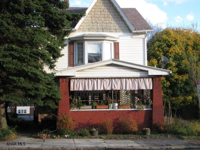 Altoona duplex with detached garage and off street parking! This home offers covered porches for each unit and separate utilities. Appliances included!Live in one unit and rent the other.